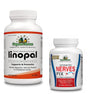 Linopal KIt- Linopal 180 Tablets & Nerves - 100% Natural Dietary Supplement