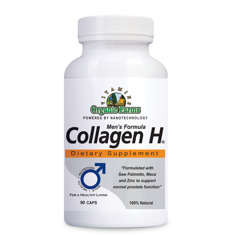 Collagen H - 90  Caps- Men´s Formula Prostate Health - 100% Natural - Dietary Supplement