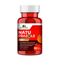 Natuprazole 90 caps vegan dietary supplement for digestive support