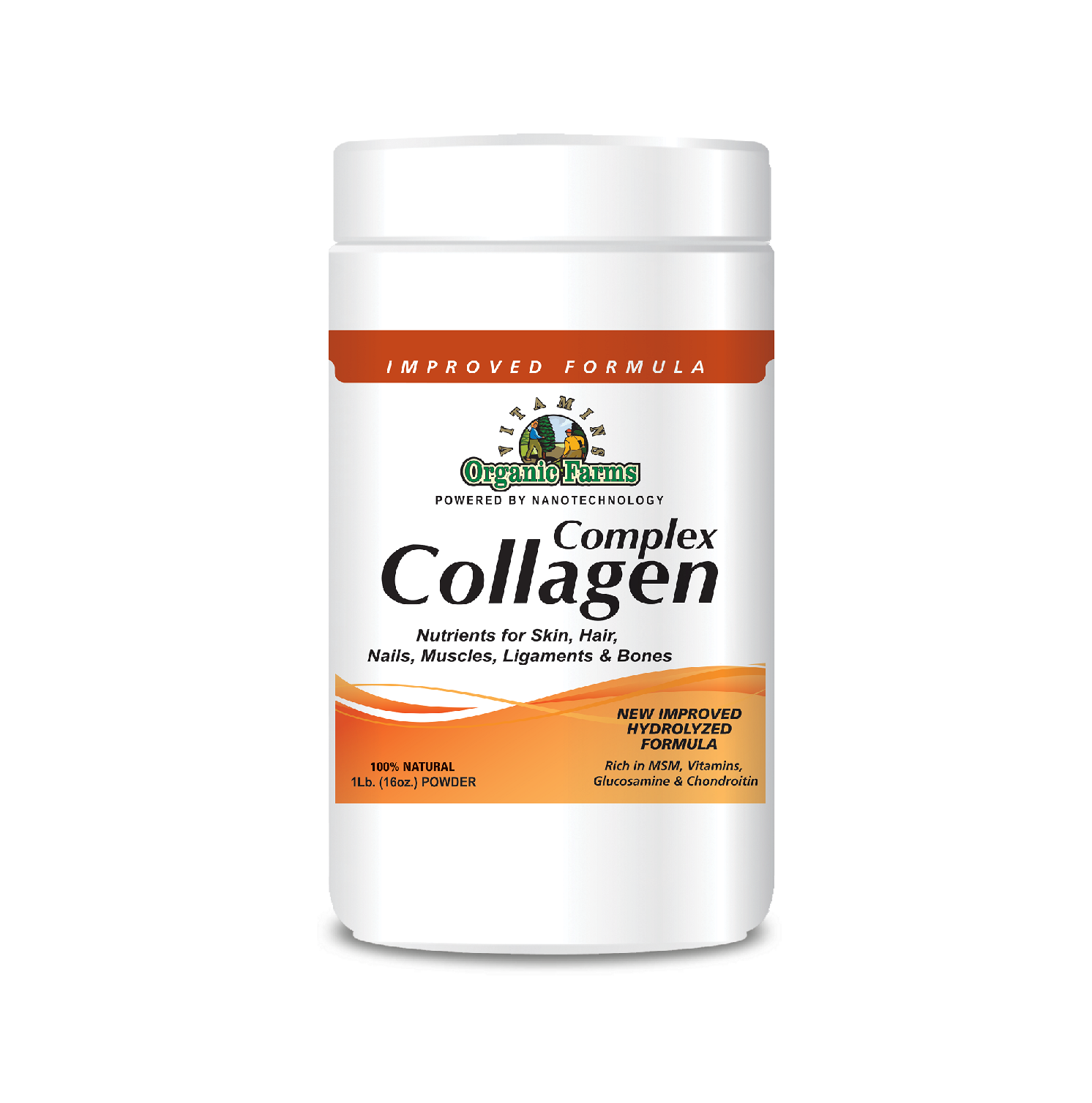 collagen_complex_hydrolyzed_1lb_16oz_powder_nourishes_and_revitalizes_your_body_100_natural_improved_formula