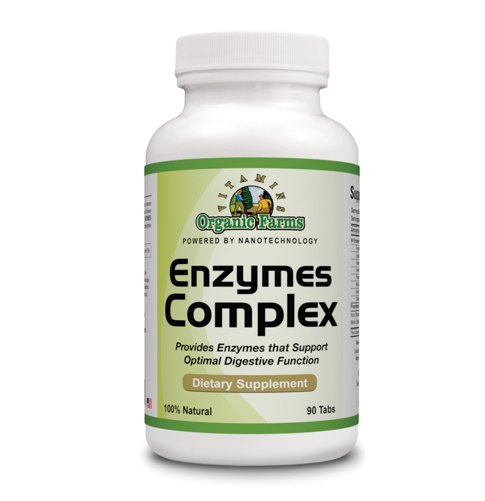 ofv_enzymes_complex_90_tables_100_natural_enzymes_dietary_supplement_promotes_better_digestion_fight_the_indigestion_symptoms_such_as_gas_relief_bloating_nausea_increase_nutrient_absorption