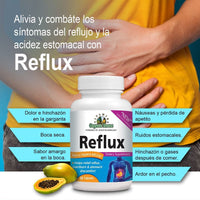 Reflux 100% natural dietary supplement to stabilize your digestive system